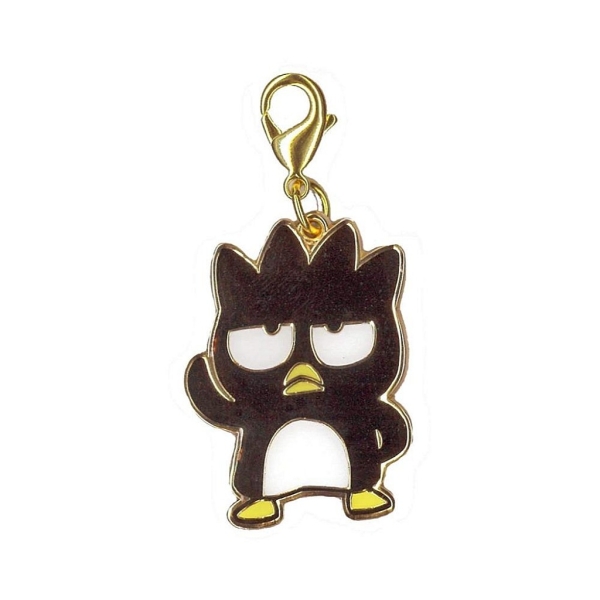 【震撼精品百貨】Bad Badtz-maru 酷企鵝~酷企鵝 X/O BAD BADTZ-MARU 鐵牌拉鍊扣#09691