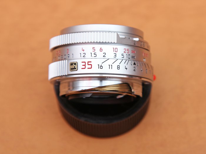 收藏級LEICA 萊卡SUMMICRON-M 35/2 35mm F2 E39 德國製七枚玉7枚玉銀鏡