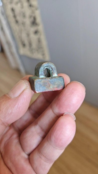 銅印章 鼻鈕印章 老銅 包漿自然