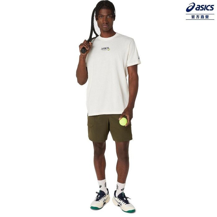 【曼森體育】ASICS 亞瑟士 短袖上衣 男款 海外版 網球上衣 2041A351 三種顏色