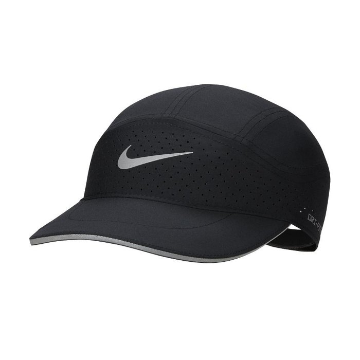 Nike反光LOGO帽子 透氣帽子 遮陽帽子 高爾夫球帽 FB5681-010