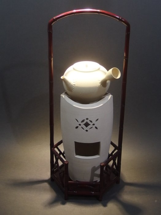 y050 白泥 涼炉 名揚合利 井上春峰 煎茶道具 茶道具 y050 白泥 涼炉 名揚合利 井上春峰 煎茶道具 茶道具