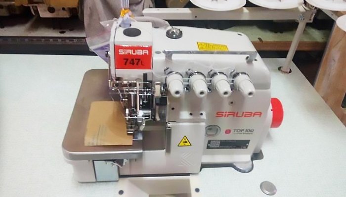 銀箭牌747L 四線拷克機?售後服務品質保證? SiRUBA * 建燁針車行