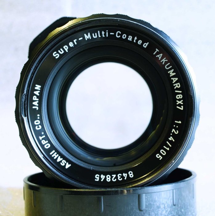 悠悠山河】新品級*無黃化PENTAX 67 SMC Takumar 6X7 105mm F2.4 無刮無