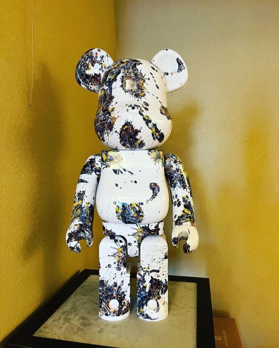 BE@RBRICK Jackson Pollock Studio潑墨三代(SPLASH) 1000％ （可刷卡
