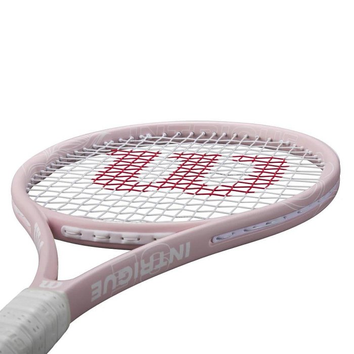 【曼森體育】Wilson INTRIGUE SE TNS RKT 2 網球拍 櫻花粉 264g 適合女生與初中階球員