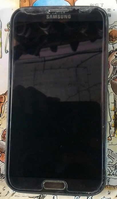 $$【故障機】三星Samsung Note2 Gt-n7100『灰色』$$