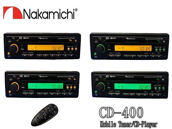 樂克影音] 日本製Nakamichi CD400高階音質主機內置24位元D/A轉換器全新