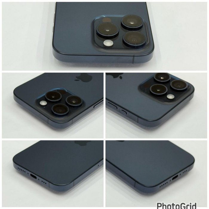 IPHONE 15 PRO 256G 藍色鈦金屬 二手機 刷卡分期【承靜數位】高雄實體店 可出租 C6555 中古機