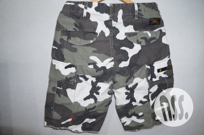 WTAPS 16SS CARGO SHORTS 02 M ダブルタップス 特價「NSS』WTAPS 16 CARGO SHORTS 02 COPO TWILL URBAN CAMO 六口袋