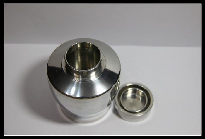 勇福堂》】日本茶道具－靜壽居藏苑造【純錫通僲（仙）式茶葉罐（茶罐