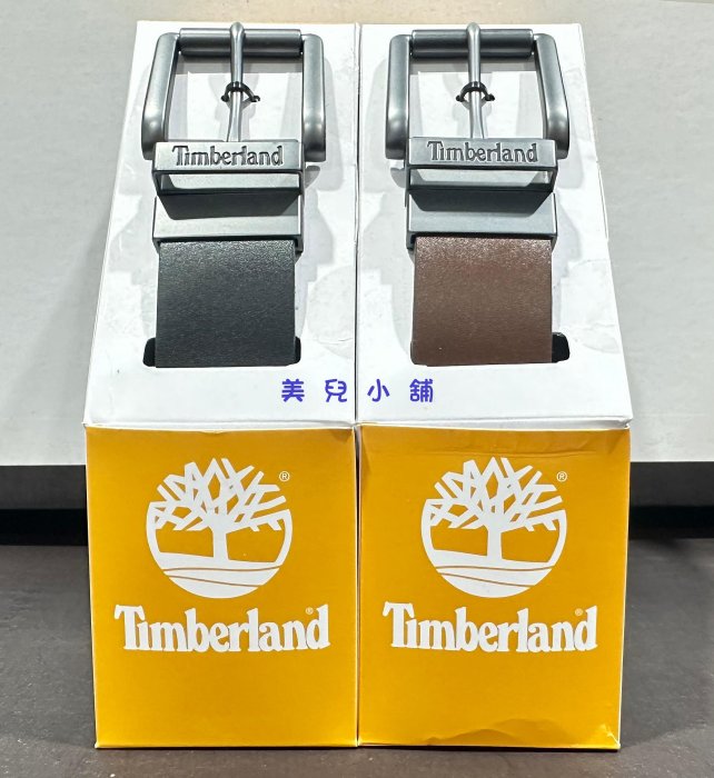 小如的店】COSTCO好市多代購~Timberland 男皮革雙面穿皮帶/雙面用皮帶