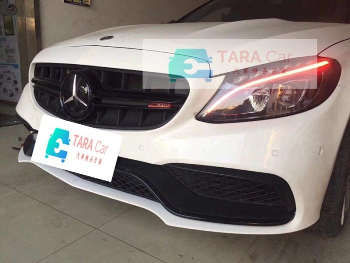 賓士 BENZ W205 C200 C300 C43 E63 63S 水箱罩 一字型 水箱護罩 另有 滿天星 GT 樣式