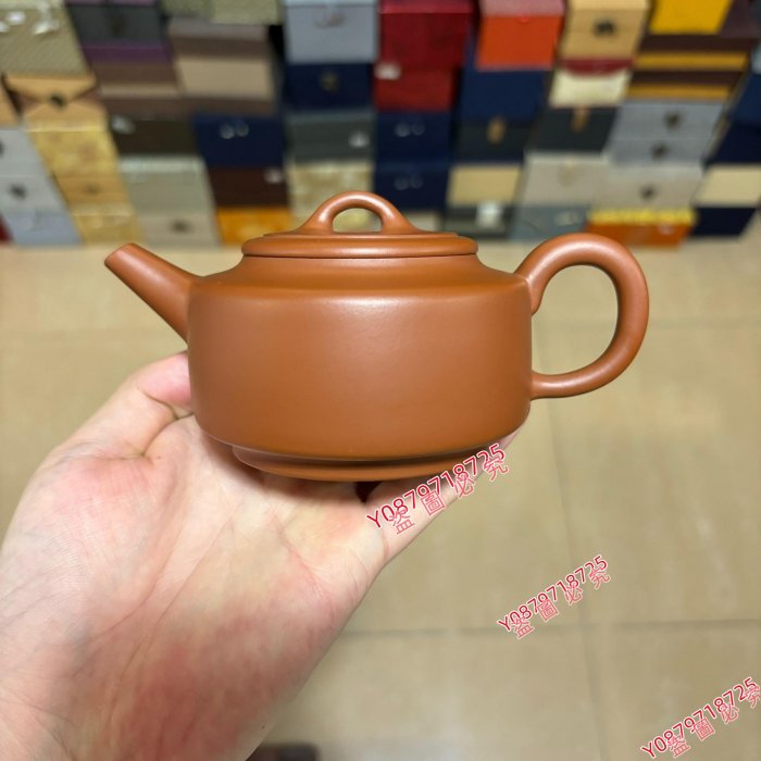 「L290」長期保管品 漢詩彫 在銘有 見事珍品 紫砂 急須 李娟紫砂壺早期作品極品原礦老朱泥手工制作容量210cc#紫砂茶茶器紫砂