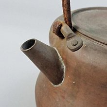 北村靜香 真鍋靜良　煎茶道具 湯沸かし　銅瓶 嚴選北村靜香真鍋老銅壺，25公分高428克，957ml容積，古董級手工藝品銅