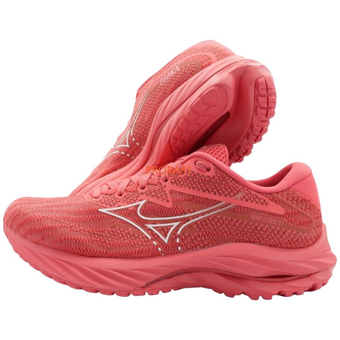Mizuno 桃橘色RIDER 27(OSAKA) 慢跑鞋(男女同款)【全尺碼，有12號、13