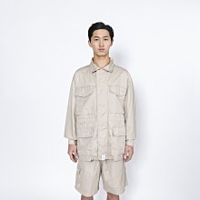 TSU 代購2021SS DESCENDANT KEY WEST TWILL JACKET 斜紋軍裝外套四口袋