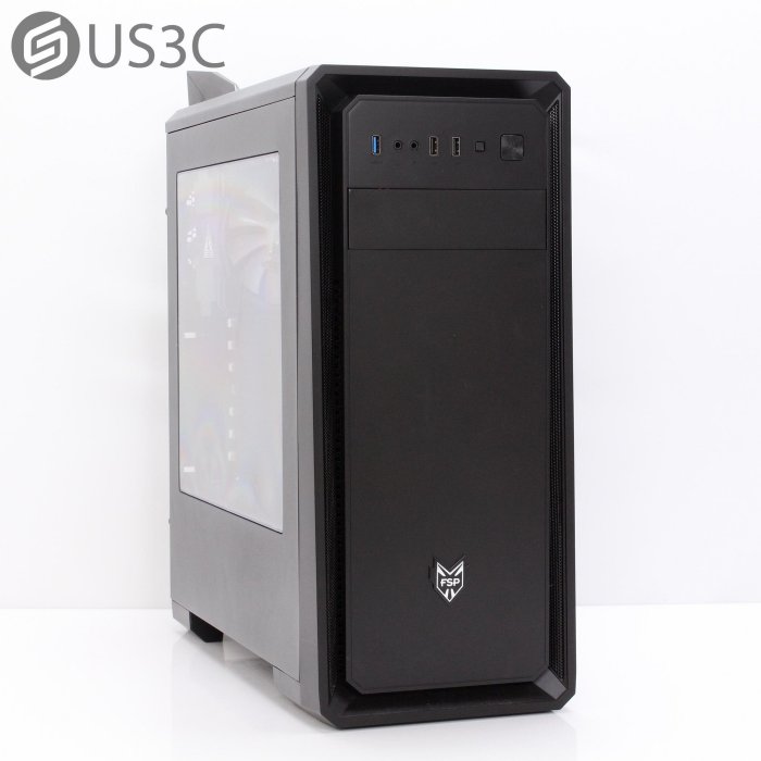 【US3C-台南店】自組PC i7-10700 16G 1T SSD 550瓦 電源供應器 80+銅牌 ASUS WiFi天線 二手桌上型電腦