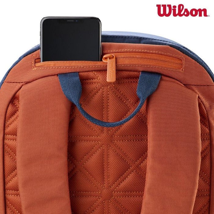 【曼森體育】Wilson ROLAND GARROS 2026 SESSIONSOIRE BACKPACK 後背包 海軍藍 法網系列
