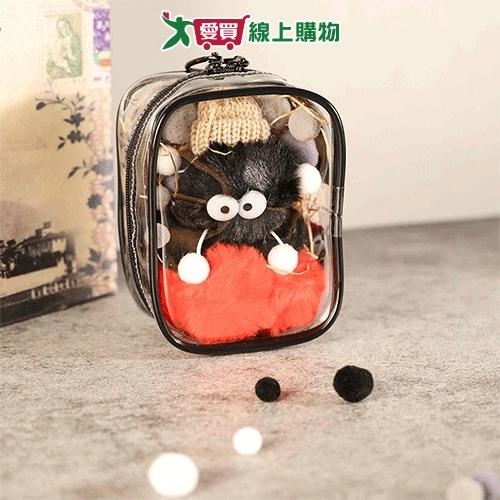 珠友 立體透明收納包(小) 娃包 小包 透明包【愛買】