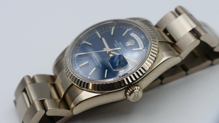 【美好時光】ROLEX勞力士 118239原裝藍面盒單全釋出!RSC驗證完成( 18239 128239參考)