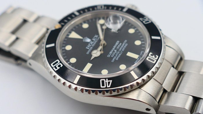 【美好時光】膏藥面黑水鬼1983年份ROLEX勞力士16800有保單綠牌 ( 1680 5513 16800 1665 參考)