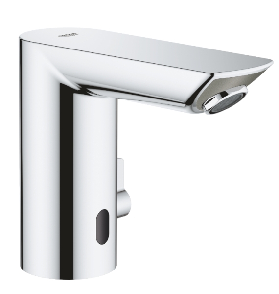 【麗室衛浴】GROHE 36453000感應式面盆龍頭 BAU Cosmopolitan E 帶溫度控制鍍鉻
