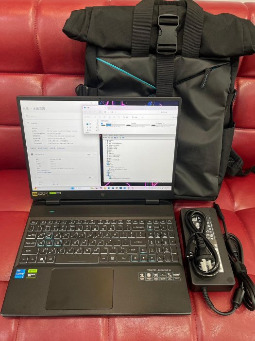 【艾爾巴二手】ACER i5/16G/512G+1T/RTX4060 16" 黑#二手筆電#電競#保固中#新興67600