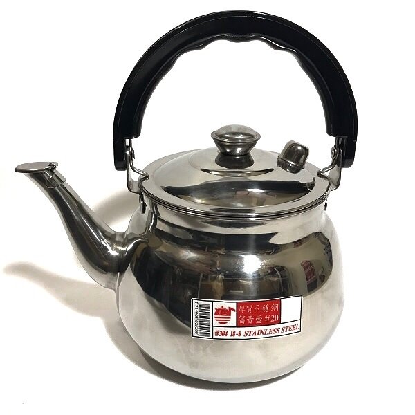 賓士牌新型笛音壺304 18-8不銹鋼茶壺6L 茶壺開水壺水壺《享購天堂