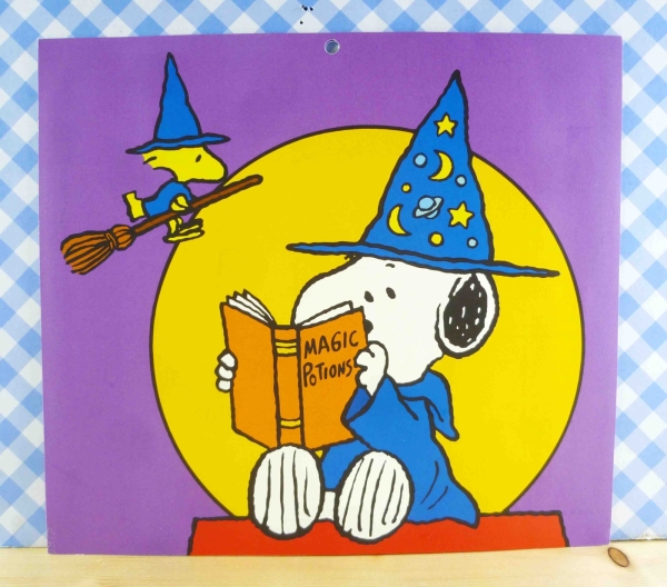 【震撼精品百貨】史奴比Peanuts Snoopy ~卡片 紫魔法