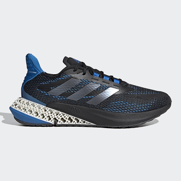 ADIDAS 4DFWD PULSE 男鞋慢跑4D中底緩震輕量透氣編織黑藍【運動