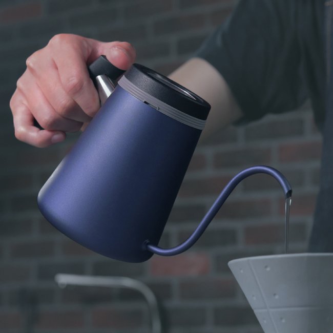 Driver新款 In Heart 細口壺 600ml，壺蓋結合溫度計，不鏽鋼手沖壺咖啡壺，臺灣製，SGS檢驗合格