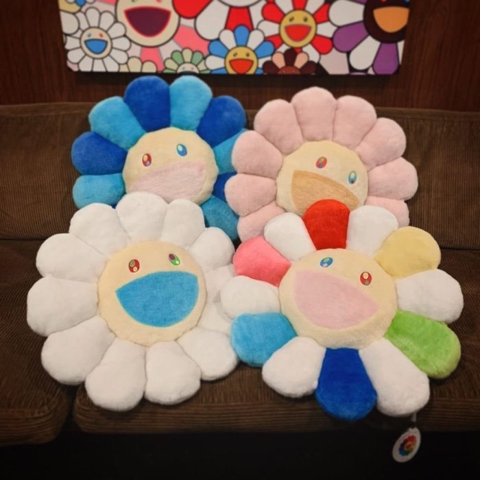 TAKASHI 新品 好評 kaikai 村上隆 P-MW 30cm レインボー kiki お花