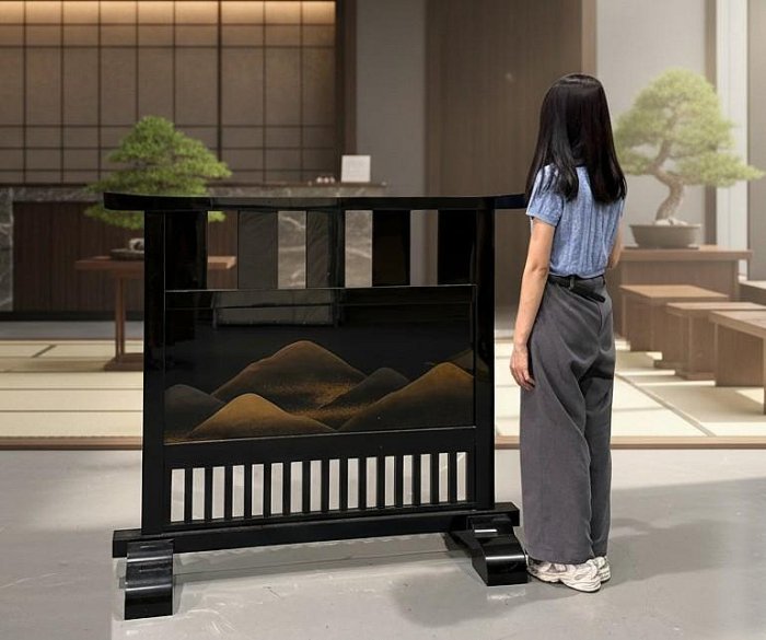 民藝家具　衝立　骨董什器 新藍田華生,藝術中心,古傢私.古美術,古典傢俱,實木傢俱,仿古傢俱,仿古