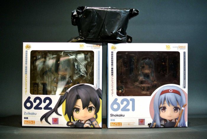 參號倉庫) 現貨GSC Q版艦隊收藏艦娘621 翔鶴+ 622 瑞鶴合售附