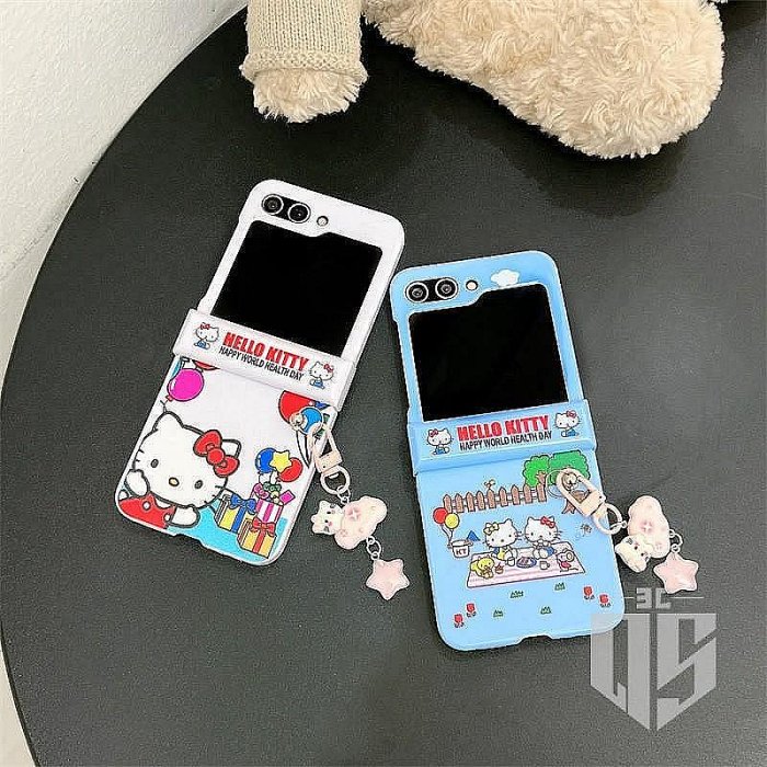 卡通手機殼 三星Z flip 6 三星34代摺疊硬殼個性卡通禮盒適用Galaxy Zlip56代手機殼 jp