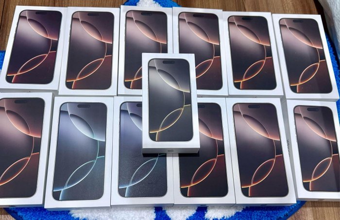 12/29現貨~全新未拆～iPhone16 iphone 16 Pro MAX 256G 512G沙漠玫瑰金 全新未拆