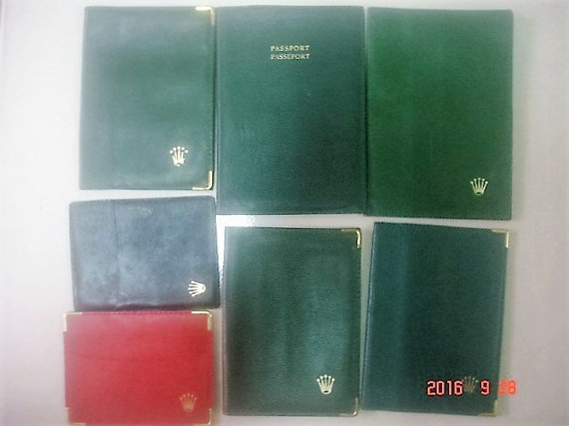 原廠勞力士rolex綠皮夾 護照夾 16233  18238  69173 ....配件