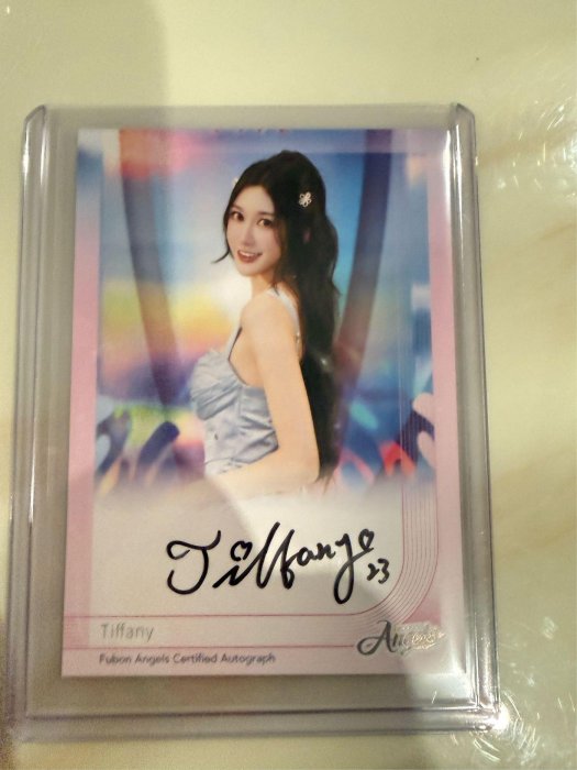 Fubon Angels 富邦女孩 Tiffany  簽名卡 07/15