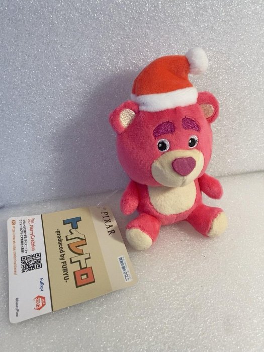 毛絨玩具 迪士尼聖誕系列 草莓熊 掛件