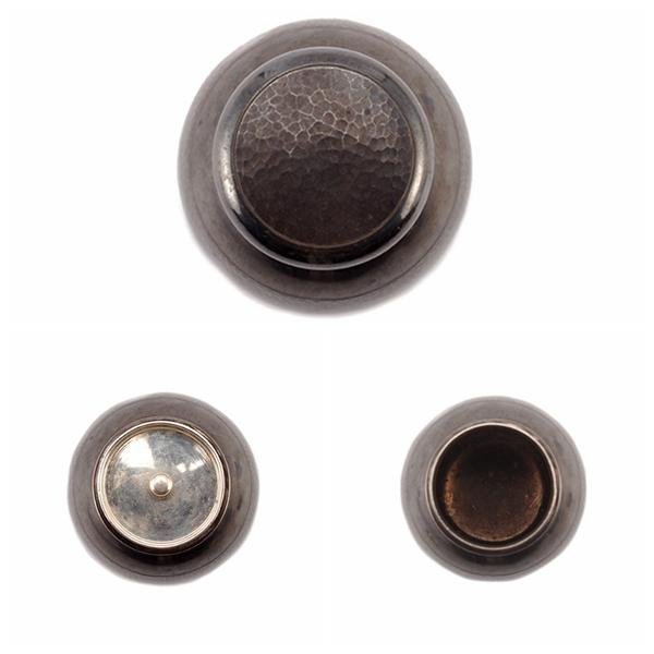 純銀鎚目茶入大勝堂造B-631 | Yahoo拍賣