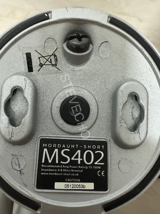 Ms 402 英國 Mordaunt-Short MS 402 前置/後環繞喇叭 含立架 英國製造~ | Yahoo拍賣