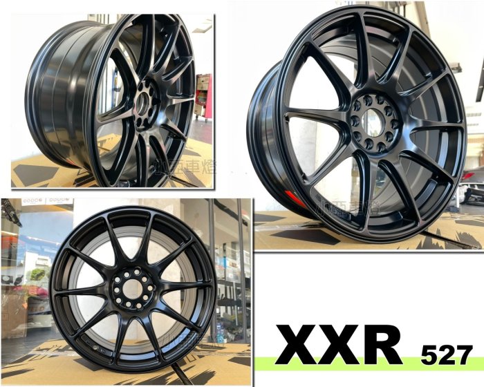 小亞車燈＊全新 ALTIS 11代 2014 2015 14 15 16年 正 XXR 527 17吋 鋁圈 輪框消光黑