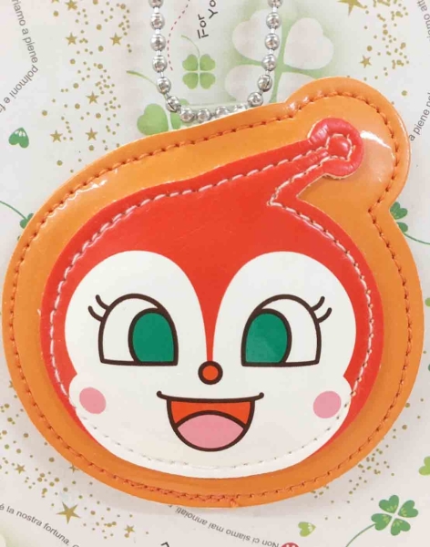 【震撼精品百貨】麵包超人 Anpanman~麵包超人名牌別針吊飾-小病毒#01045