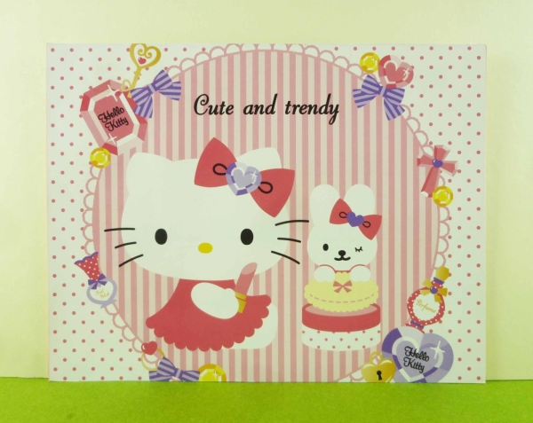 【震撼精品百貨】Hello Kitty 凱蒂貓~卡片-點點粉
