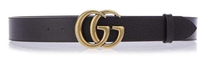 保證真品 GUCCI 經典雙G扣男款皮帶(深咖啡色) 85cm/90cm 義大利正品代購 台北實體店家