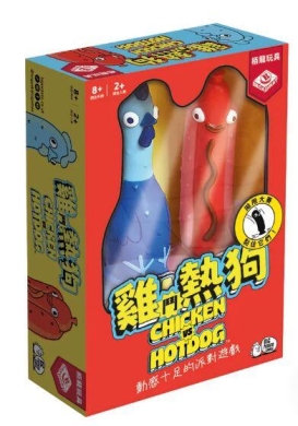 『高雄龐奇桌遊』 雞鬥熱狗 chicken vs hotdog 繁體中文版 正版桌上遊戲專賣店