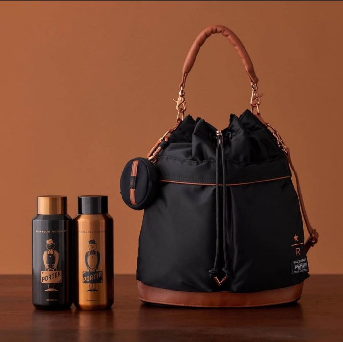 PORTER x Starbucks 星巴克2025聯名款系列2Way Tool Bag Helmet Bag