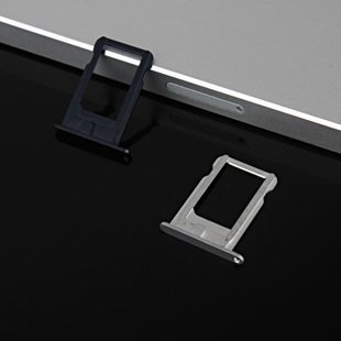 iPhone 5 卡託 sim 卡座 門號卡 卡套 SIM裝卡盤 Nano-SIM卡槽 白色[120160010402]