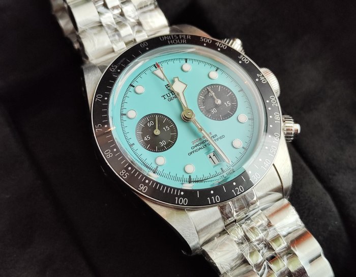 【低調的奢華】TUDOR 帝舵 Black Bay 全新 79360 火鶴藍 大錶徑41mm 計時功能 綠松石藍面~原廠盒單 2025